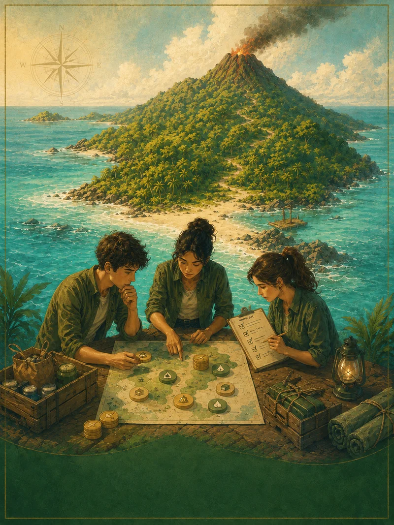 Überlebe die Insel!